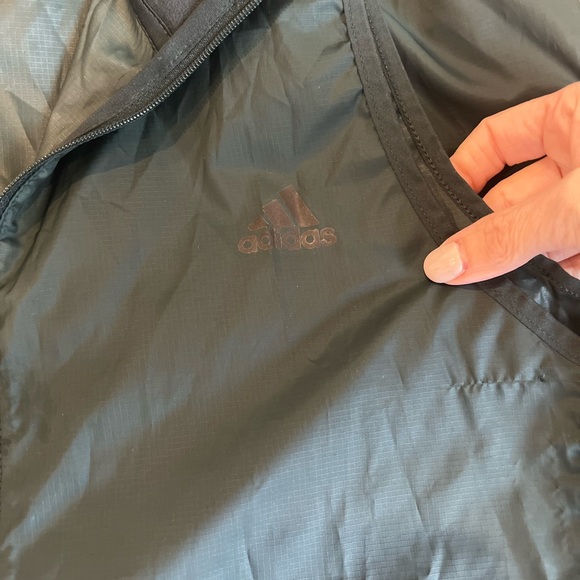 Adidas Vest - Green Striped NWT* - Picture 7 of 9